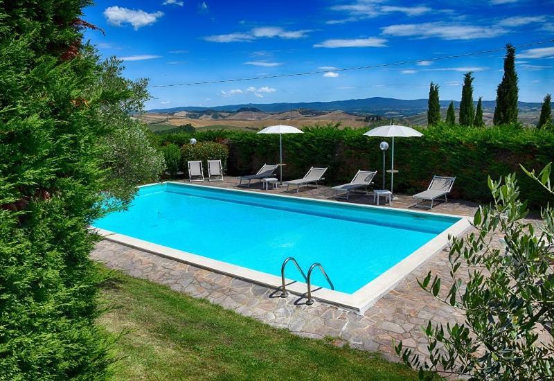 B&B Le Logge Di Sopra Asciano Exteriör bild