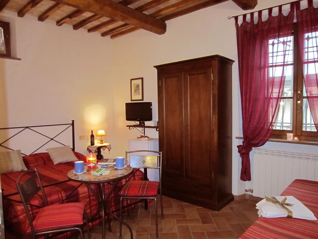 B&B Le Logge Di Sopra Asciano Exteriör bild